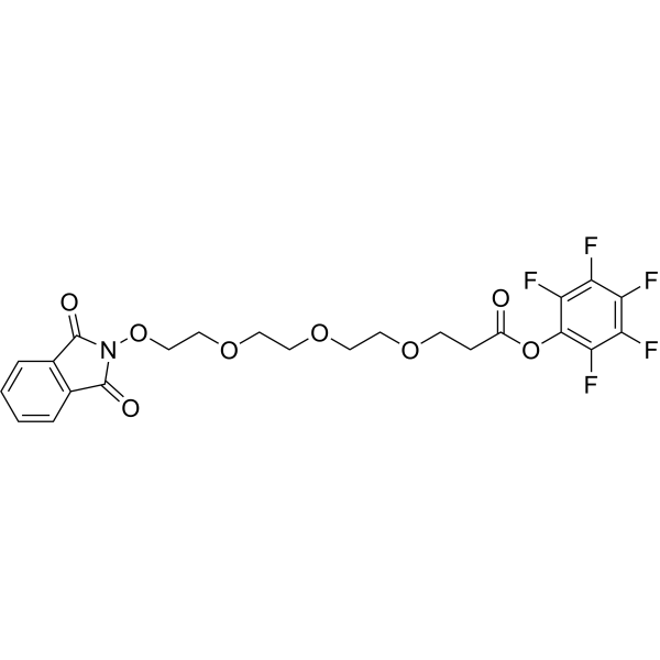 NHPI-PEG3-C2-Pfp ester 2101206-87-3